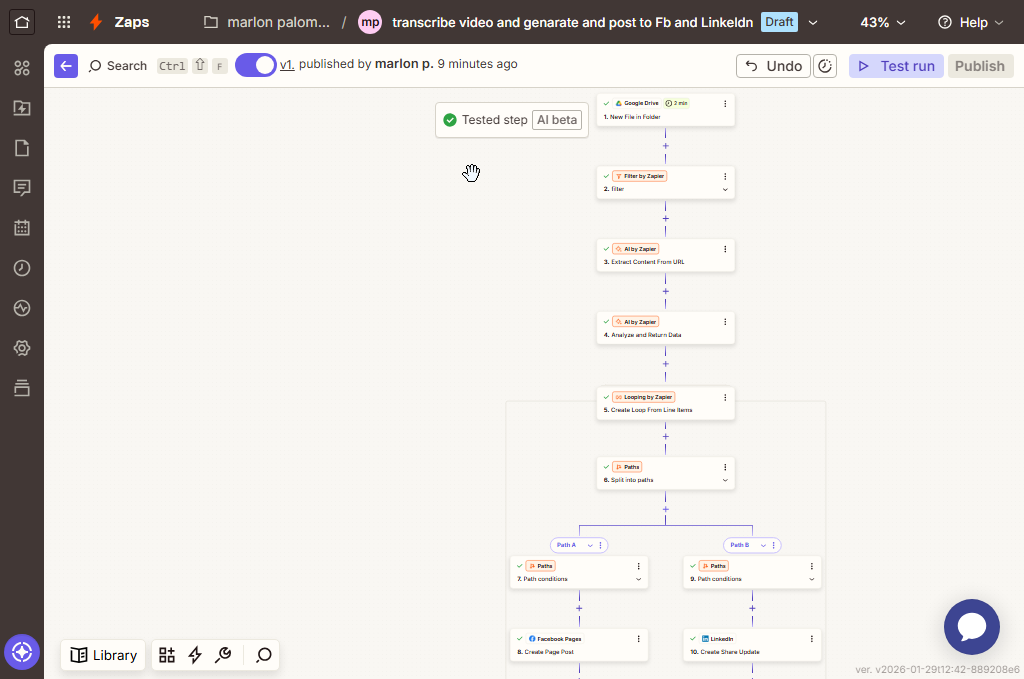 Video-to-Blog Content Transformation Workflow