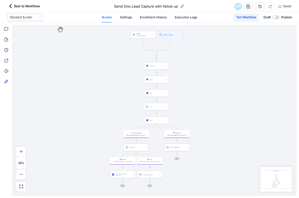 Automated Message Sending