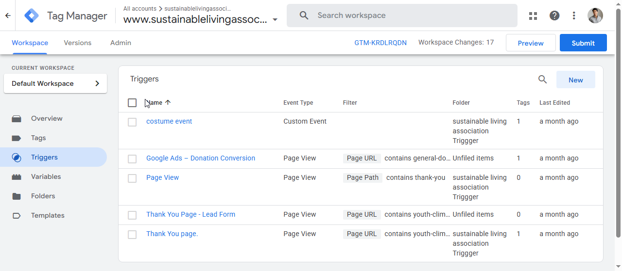 GTM Conversion Tracking